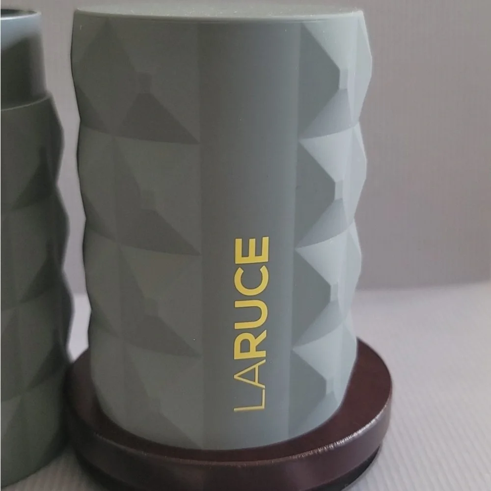 Laruce Beauty Christine 5 PC Makeup Cosmetic Brush Set and Hard Case Gray NEW